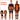 Winter 42 Zone Heating Warm Suit Thickened Heating Underwear Pants for Men and Women Plus Size Long Johns Clothing