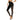 Women Autumn Elastic Low Waisted Lace Yoga Pants