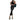 8-Point Micro-Slit 23-Inch Sports Booty-Lifting High-Waist Yoga Pants
